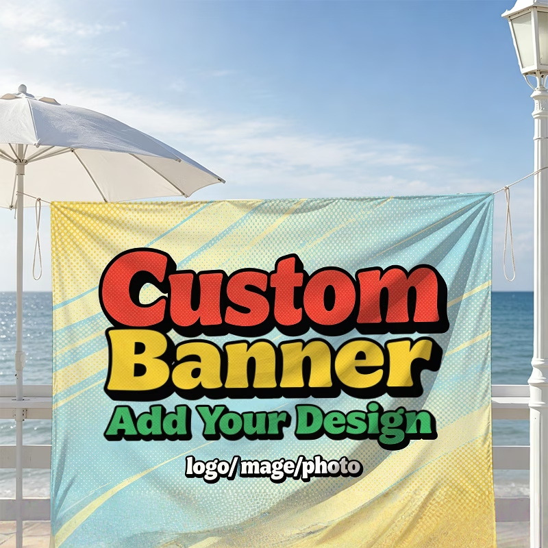 Commercial Banner Printing - Custom Banner Flags Suitable For Personalized