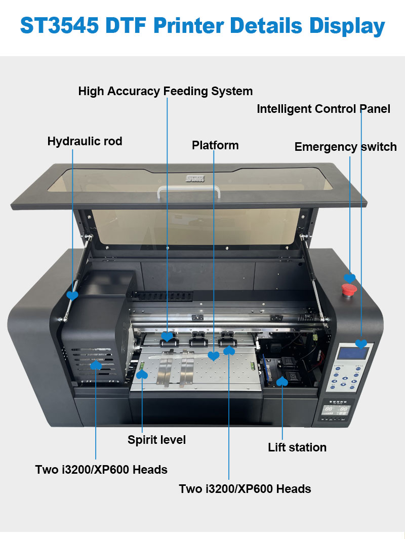 30CM A3 DTF Printer Xp600/I320 - Large Format Sublimation Printer review and price