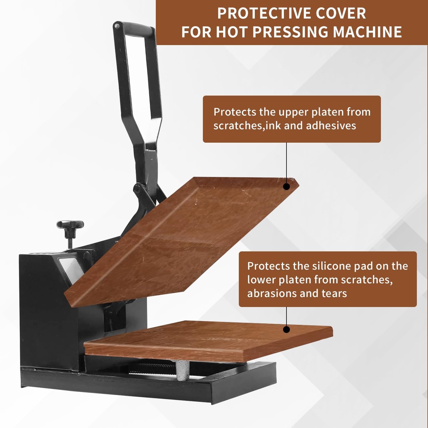 1Pcs Wrap Cover For Heat Press - Commercial Printing Press review and price