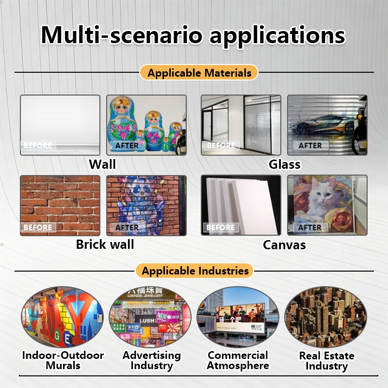 Portable Wall Printer 5 2880DP - Commercial Printing Machine review and price