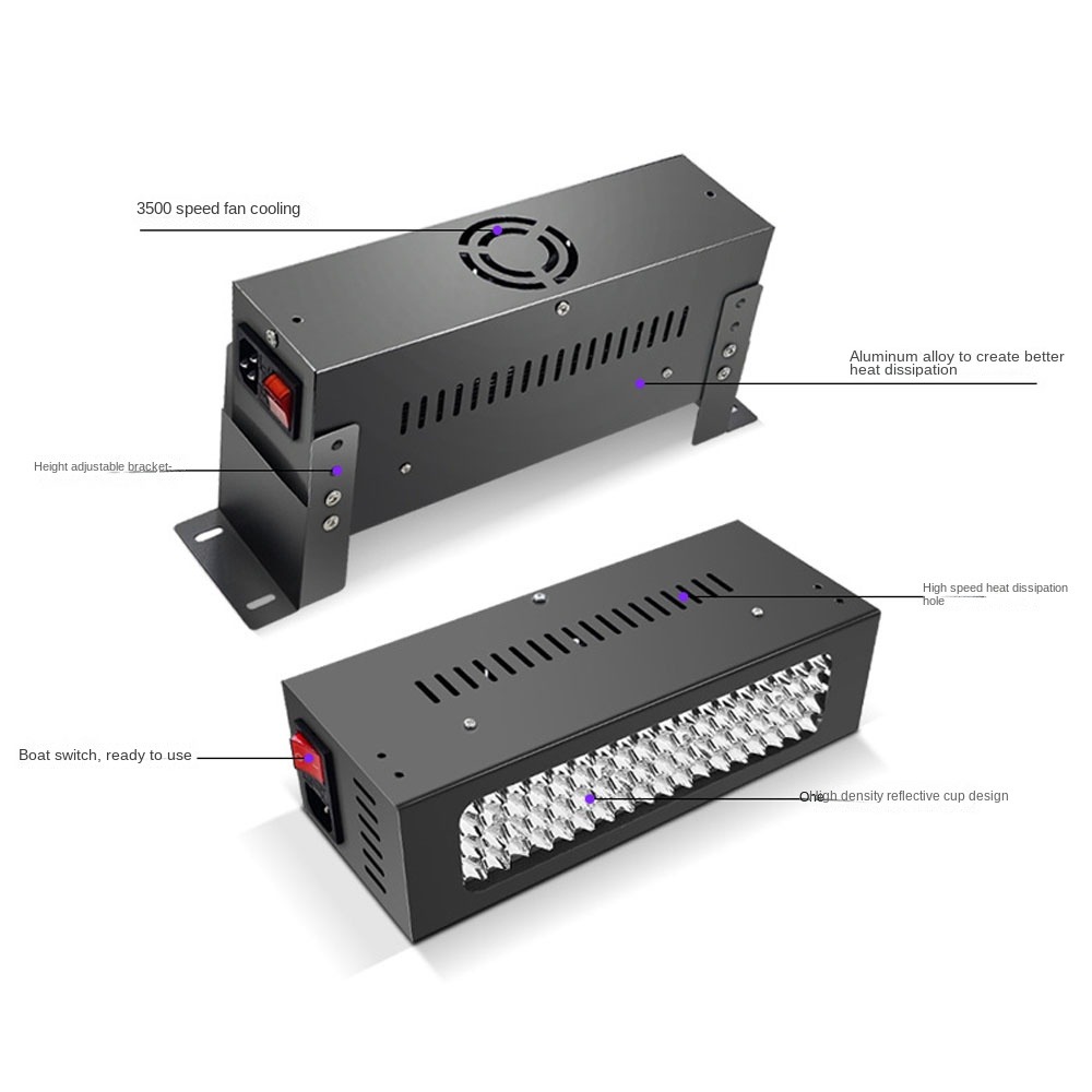 LED UV Curing Lamp 365nm 395nm - Uv Led Lamp Printer review and price