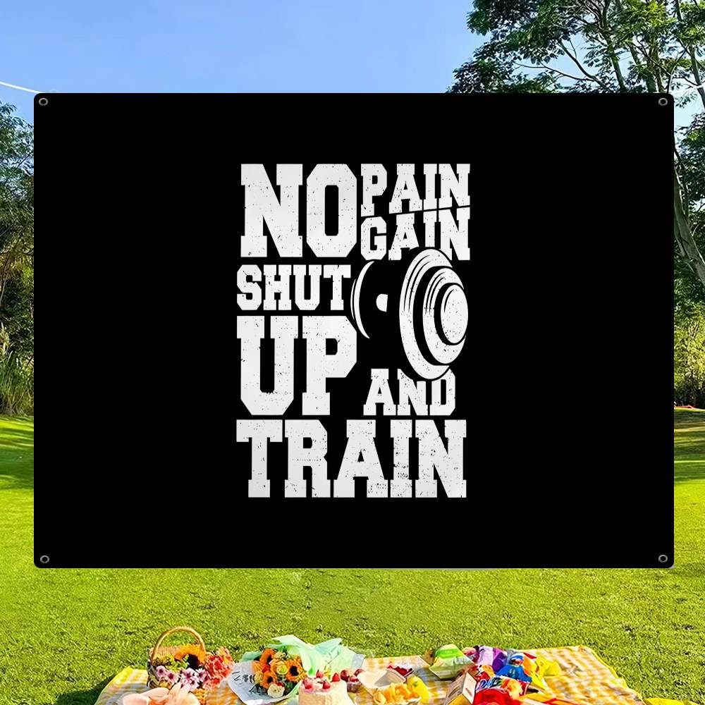 No Pain No Gain GYM Advanced P - Commercial Banner Printing review and price
