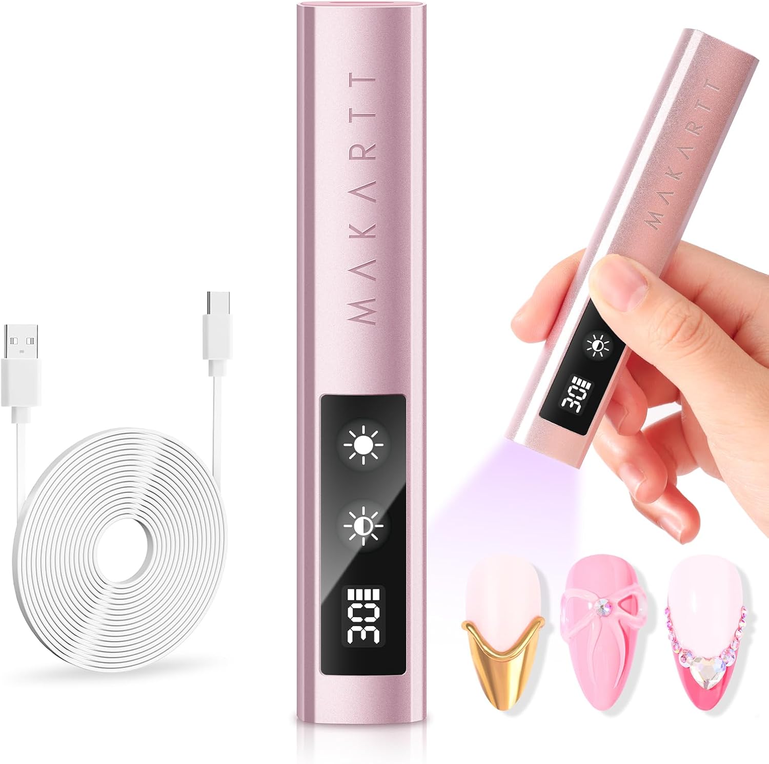 Handheld UV Nail Lamp with Pai - Uv Led Lamp Printer review and price